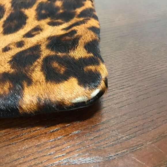 ANTONIO MELANI pony hair and leather clutch - Picture 9 of 9